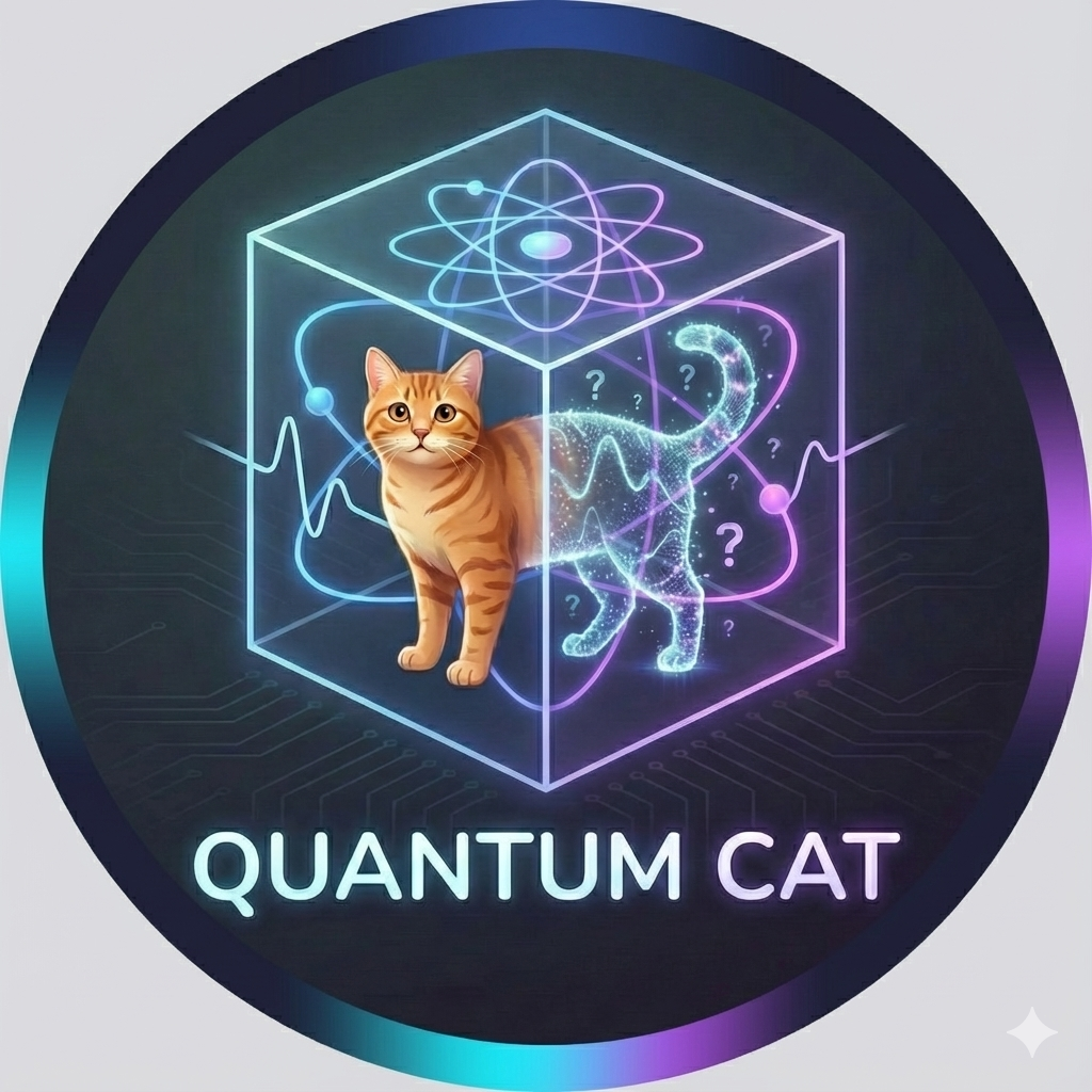 Quantum Cat Illustration